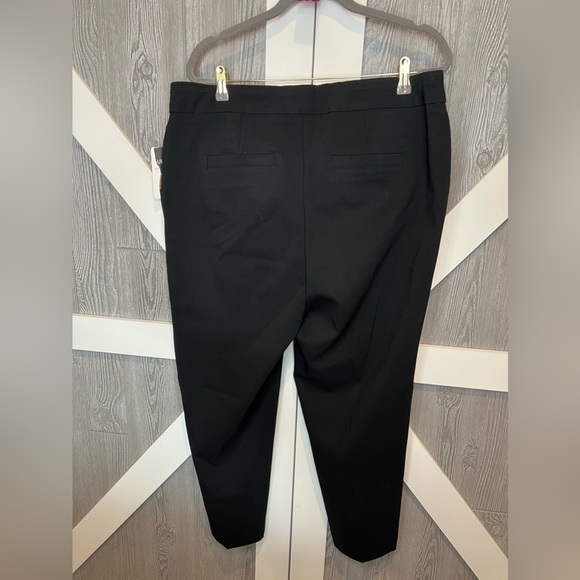 199. NWT Zac & Rachel Women's Pull-on Black Dress Pants Straight Leg 2x - Picture 5 of 7